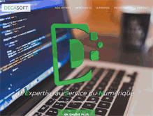 Tablet Screenshot of decasoft.fr